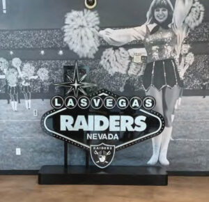 Raiders Stadium Custom Sign image