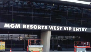 Raiders Stadium VIP Entrance Sign image