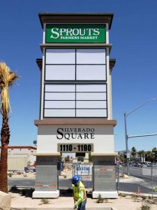 Sprouts Pylon Sign