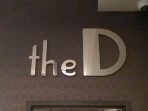 The D Interior Sign image