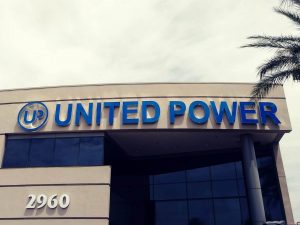 United Power Channel Letters image