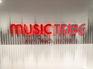 Music Tribe Interior Channel Letters image